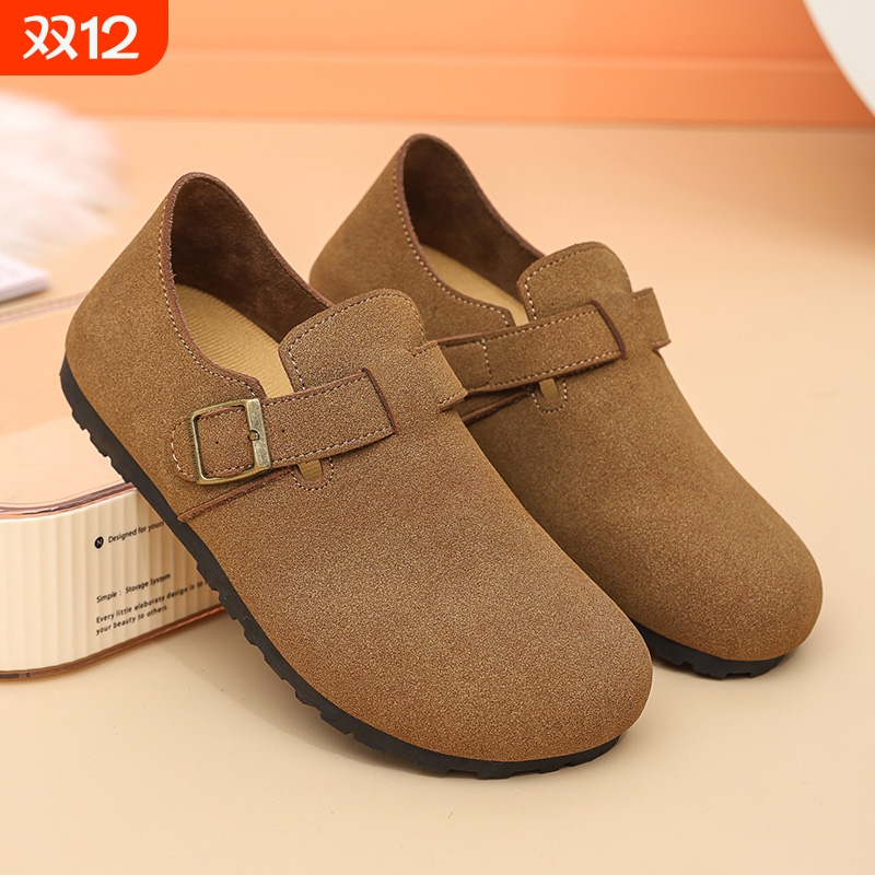 勃肯鞋女25新款包头全托时尚百搭