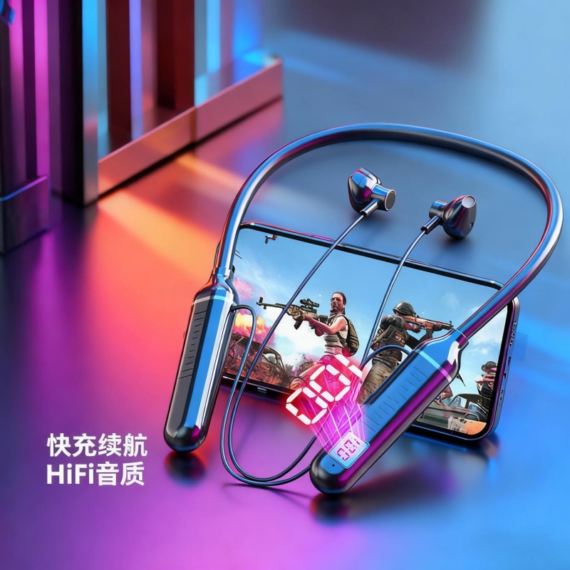 电竞游戏蓝牙耳机无线低延迟高音质吃鸡主播入耳式听声辨位长续航