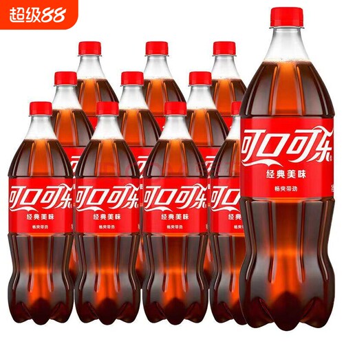 可口可乐888ml*12大瓶雪碧芬达