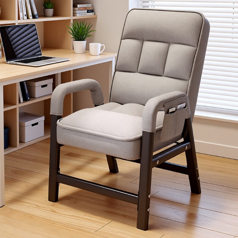 躺椅2025坐睡椅子单人靠背久坐沙发休闲办公高级舒适扶手可躺坐躺