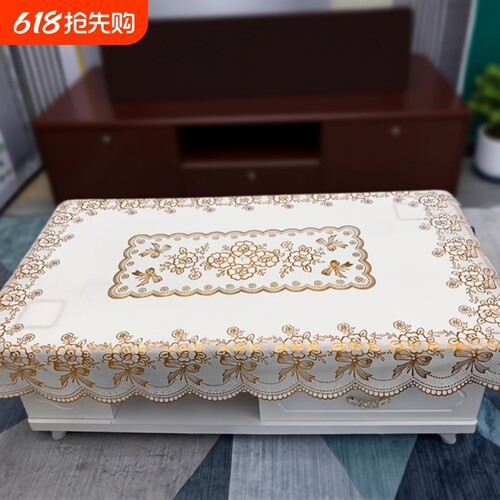 欧式防水防烫防滑茶几桌布