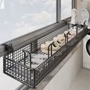 袜收纳架 挂钩家用免打孔镂空鞋 窗户挂篮窗台置物架壁挂式 阳台晾鞋