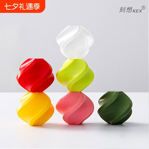刻想PETG 3D打印机耗材1.75mm多彩色安全环保性能优高速打印线材