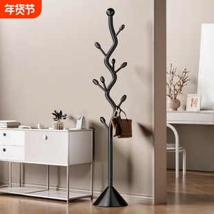 挂衣架落地卧室家用衣服挂架床边放衣服神器意式轻奢高级感衣帽架