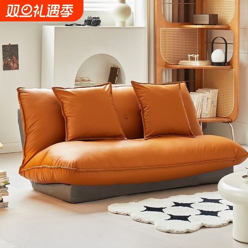 折叠沙发床坐卧两用小户型网红款懒人榻榻米2024新款阳台多功能床