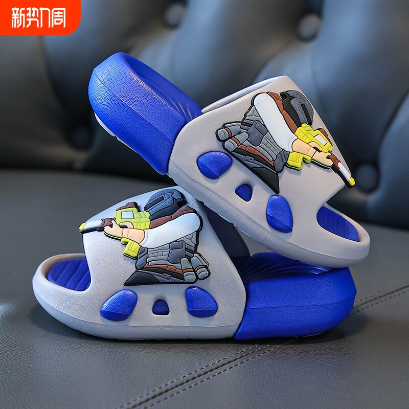 儿童拖鞋男2026夏季新款卡通防滑软底居家室内中小宝宝软底凉拖鞋