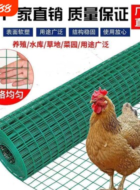 铁丝网养鸡鸭鹅隔离菜园围栏