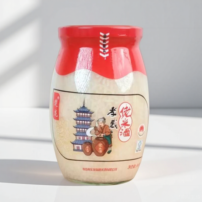 楚龙孝感佬米酒900g瓶醪糟酒酿月子甜品传统家乡酒,酒类,米酒,淘宝优惠券,粉丝福利购,淘宝优惠卷
