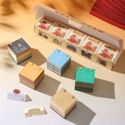 山西纸映三晋3d立体纸雕日历便签