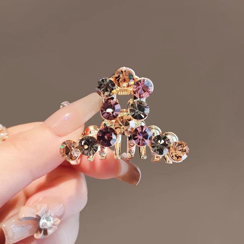 2025新款韩国水晶半扎小抓夹发卡