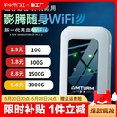 随身wifi6移动无线wifi官方旗舰店网络4g全国通用纯流量上网卡2024新款 车载便携式 wilf路由器信号不限电信