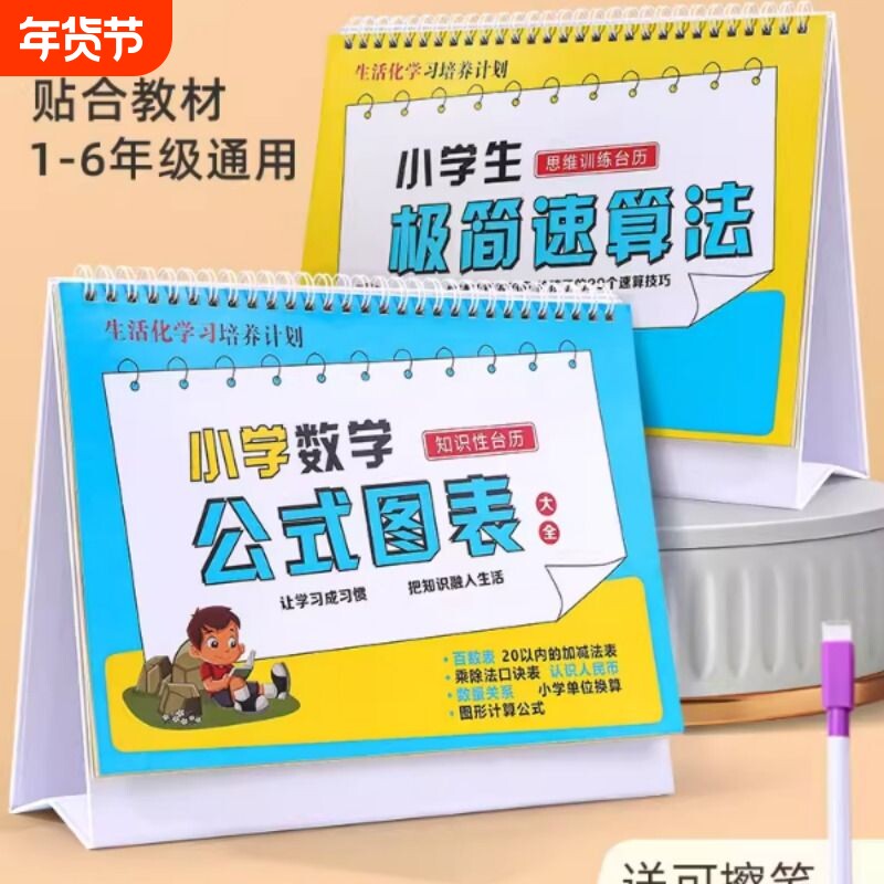 加减法口诀表10以内的分解与挂图数学公式台历大全定律乘法单位