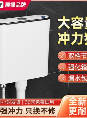 卫生间水箱蹲便器冲水箱家用厕所