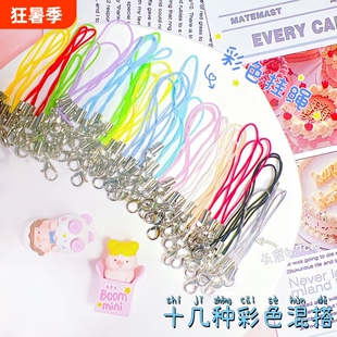 单圈龙虾扣100Pcs挂绳挂扣彩色