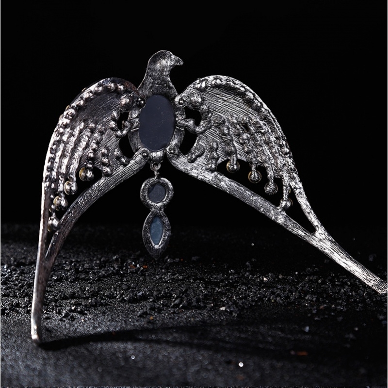 哈利波特 拉文克劳遗失的冠冕项链魔法学院老鹰贵族复古皇冠项链