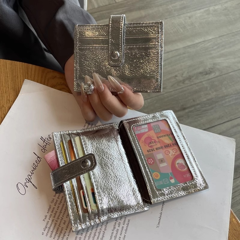 真皮质感卡包女超薄款网红小巧精致高档2025新款卡夹防消磁驾驶证