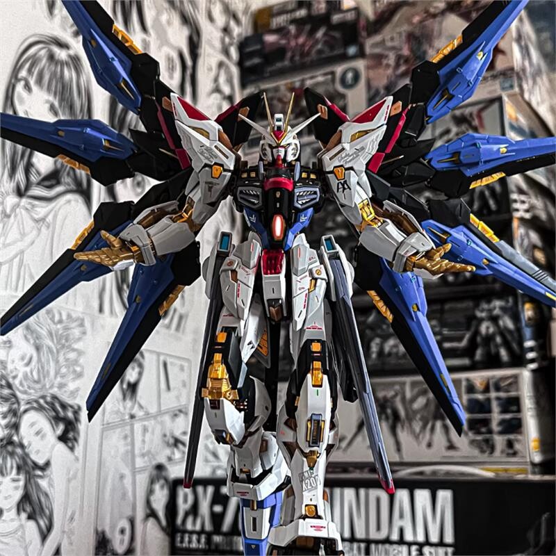 兼容乐高乐高机甲系列高达模型男孩拼装玩具MB强袭自由机适用乐高