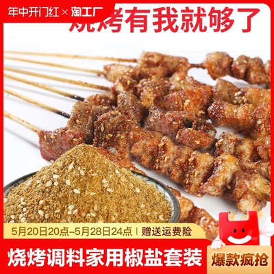 烧烤调料撒料羊肉串孜然粉组合