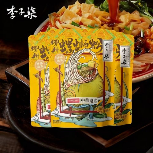 李子柒柳州螺蛳粉216g广西地道风味懒人方便速食夜宵米线螺蛳粉