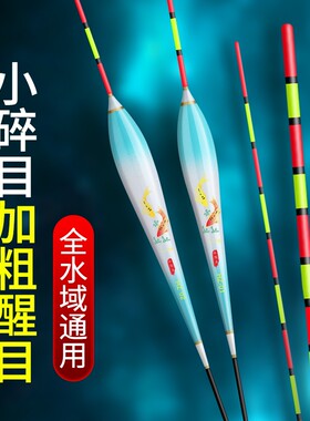 轻口小碎目鲫鱼高灵敏纳米浮漂醒目25阴天浮标漂防风浪防走水