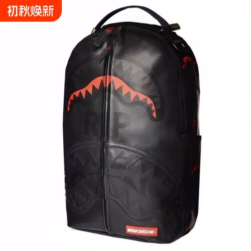 SG恶搞鲨鱼运动双肩背包