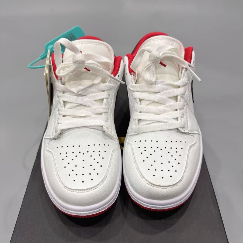 品牌休闲鞋A黑紫J1脚趾烟灰板鞋