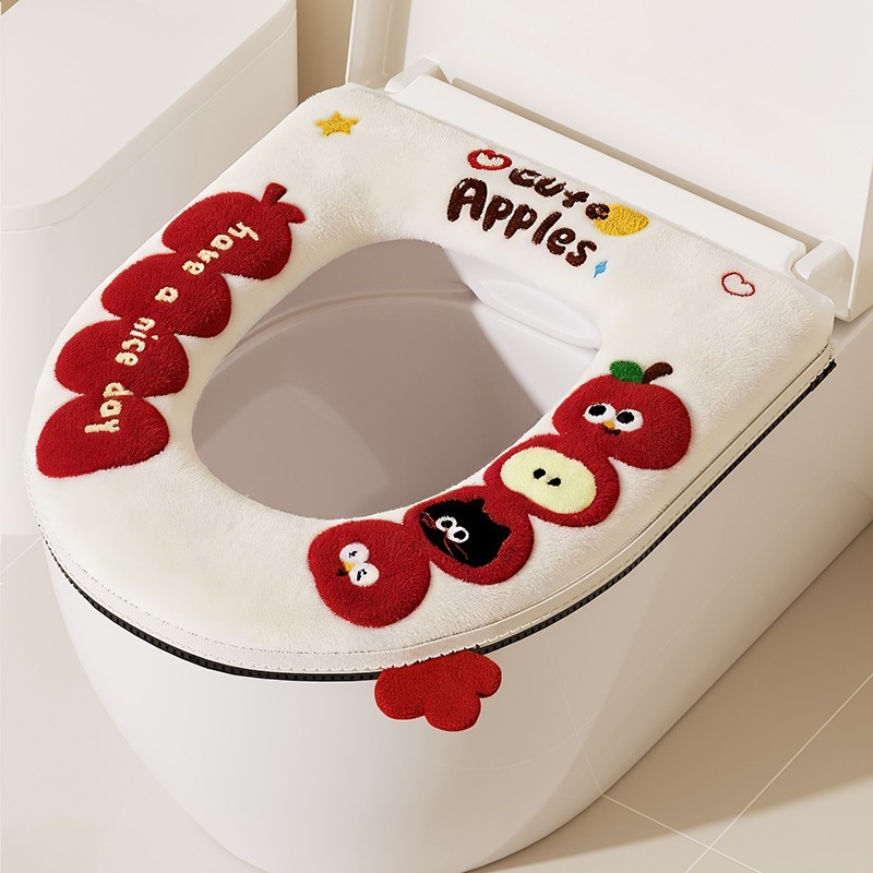 新年马桶坐垫冬加厚加绒2025新款四季通用家用拉链防水厕所坐便圈,家庭/个人清洁工具,马桶套/马桶座圈,淘宝优惠券,粉丝福利购,淘宝优惠卷