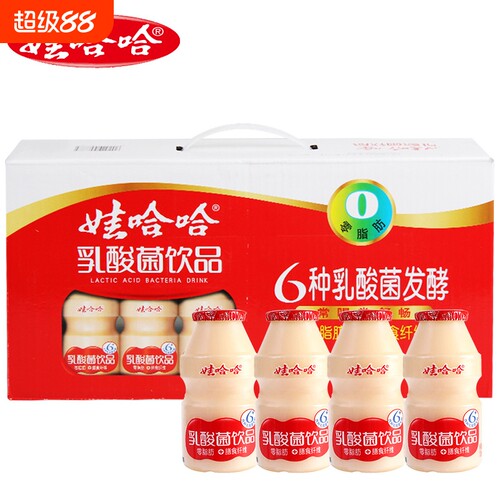 娃哈哈乳酸菌早餐饮品含乳饮料