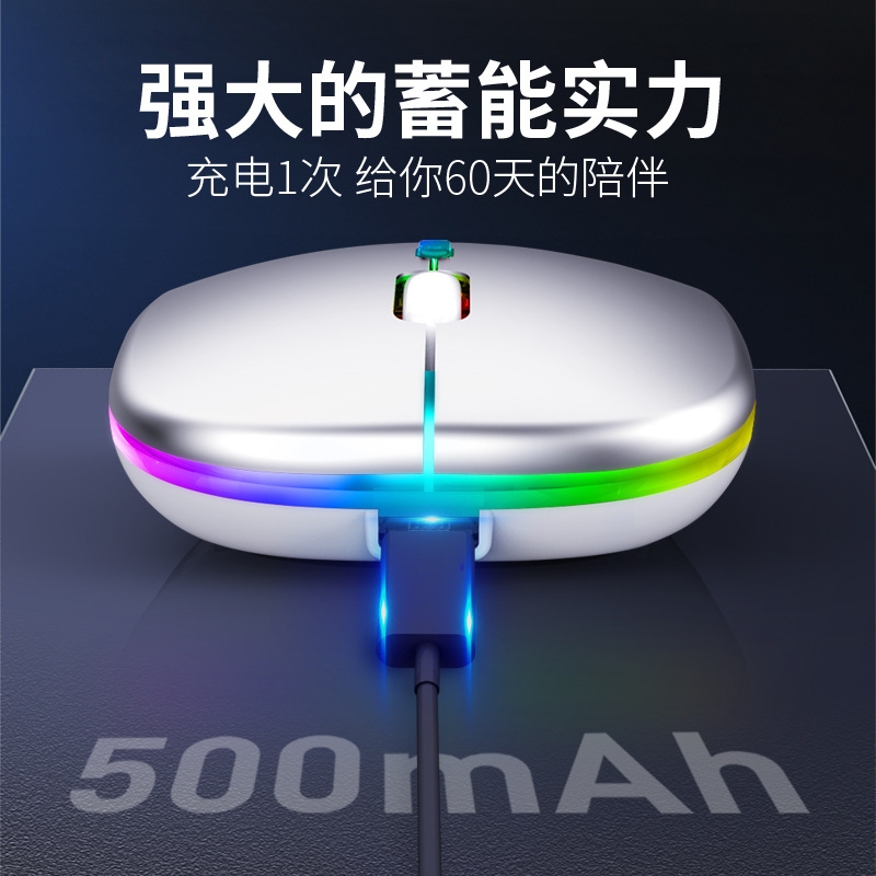 无线鼠标 通用无延迟 笔记本游戏迷你双模静音2.4g高颜值新款