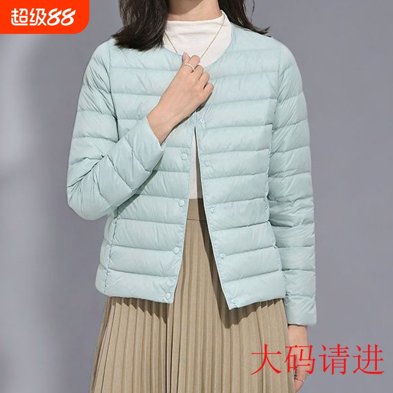 轻薄羽绒服内胆外套女