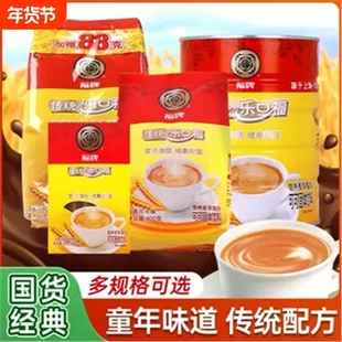 福牌乐口福888g袋装麦乳精可可味麦芽蛋白固体饮料可可粉味道饮品