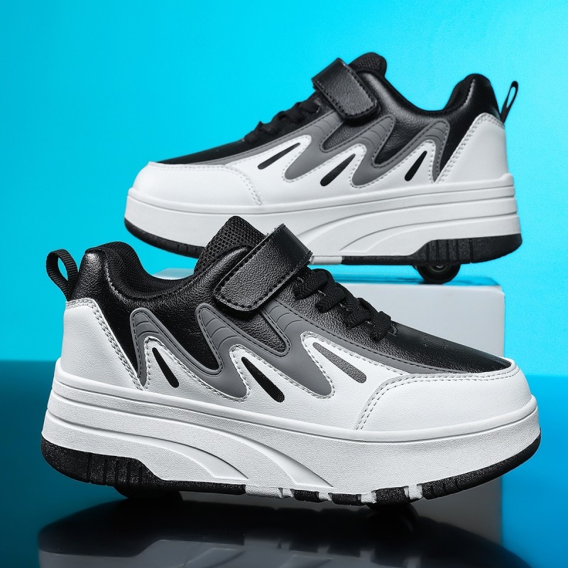 爆款男童女童轮滑鞋新款儿童暴走鞋防滑鞋中大童韩版童鞋运动鞋