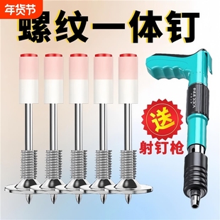 迷你M8建筑行业用膨胀螺丝 射钉枪专用炮钉 合金款炮钉枪组合 双