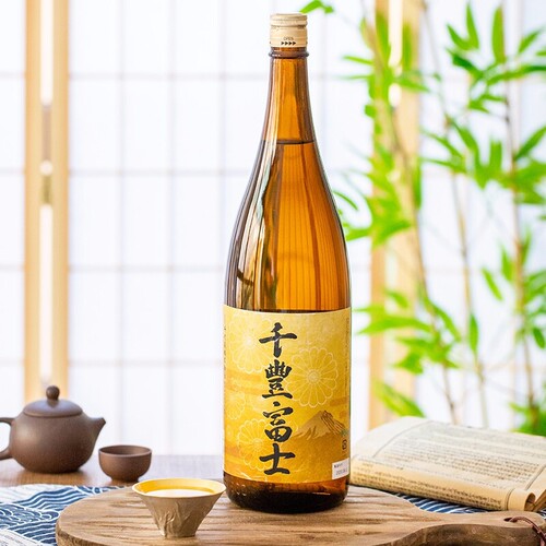 日本进口千丰富士清酒 1.8L 日式本酿造米酒低度洋酒聚餐送礼