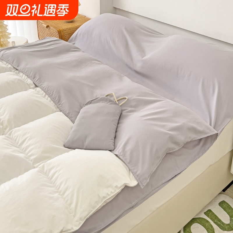 住酒店隔脏睡袋旅行床单被套便携式神器三件套旅游一体四件套外出