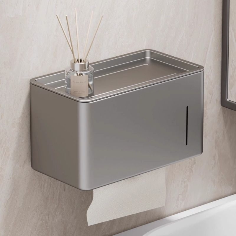 郁婷多功能免打孔北欧风纸巾盒