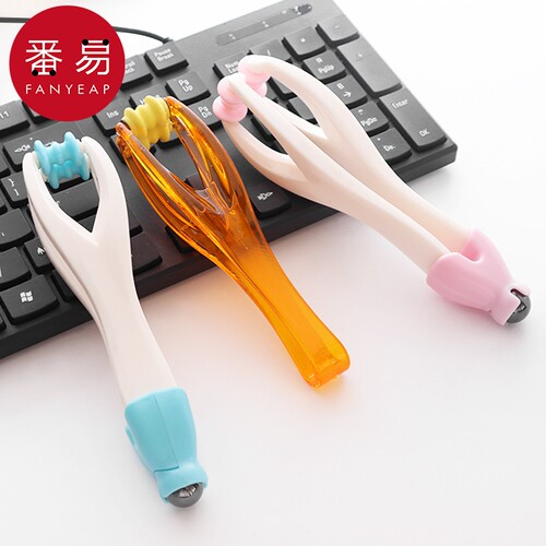 按摩器/手指A1pn700-多功能手部关节滚轮按摩夹细长手指刮夹器