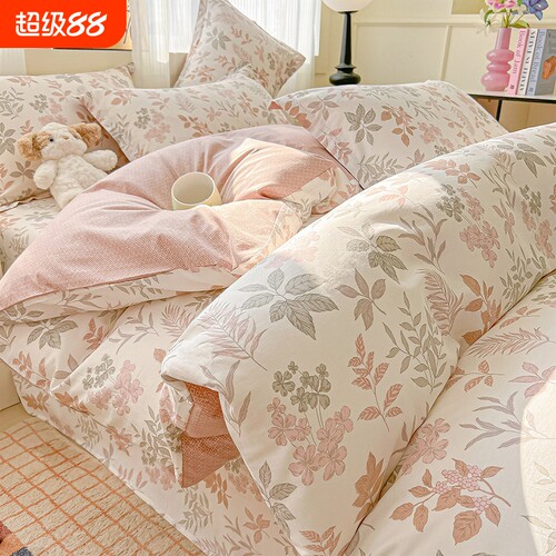 纯棉被套单件150x200x230双人被罩100全棉180x220被单人2026新款