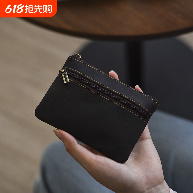 2026新款钱包女式迷你零钱包钥匙包卡包简约百搭多功能女式零钱包