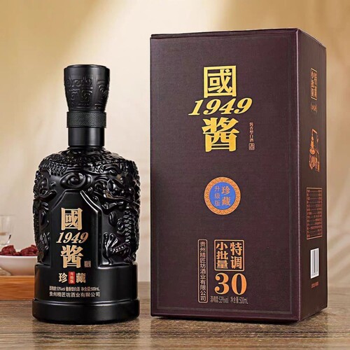 抚石国酱1949酱香型白酒口感绵柔醇厚精美礼盒宴请送礼53度500ml