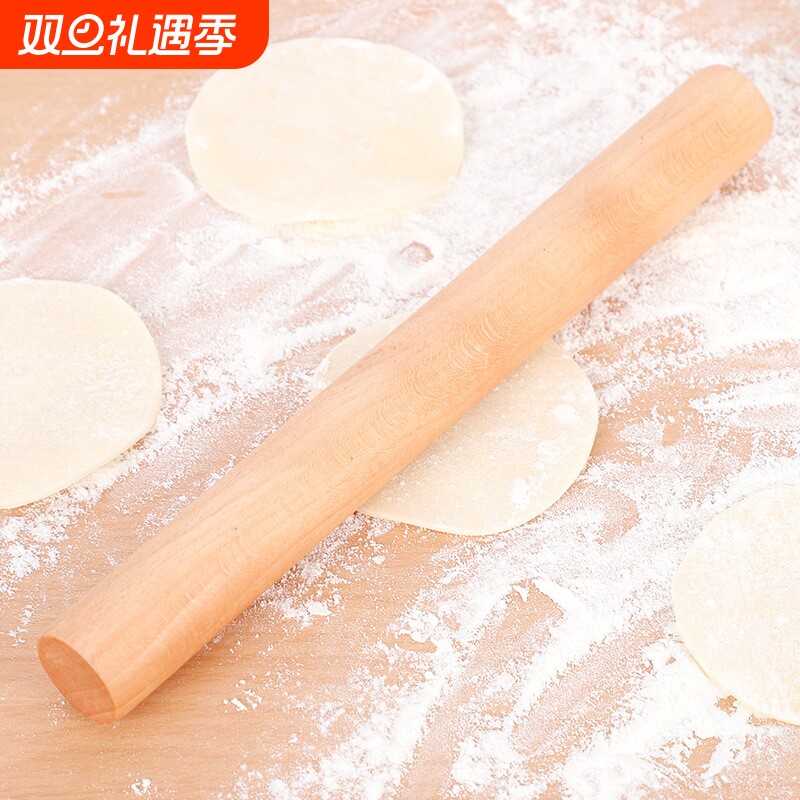 擀面杖家用擀面棍仗实木杆面棒商用擀面棒面条饺子专用面棍光滑