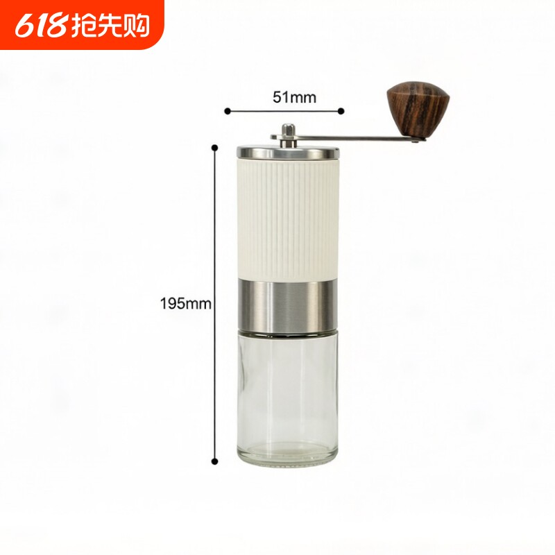 跨境爆品磨豆机咖啡豆研磨机咖啡手动磨粉手冲器具家用手磨咖啡机