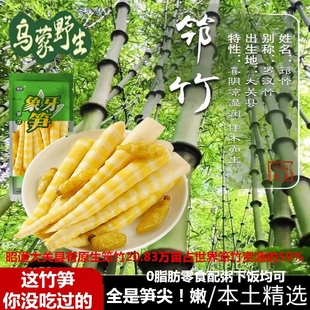 0脂肪云南新品 泡椒酸辣笋尖山椒酸笋竹笋脆笋休闲零食开袋即食