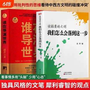 全新正版《谁在导演世界》《被颠覆的文明》我们怎么会落到这一步边芹两本合售之后教学历史思想思维