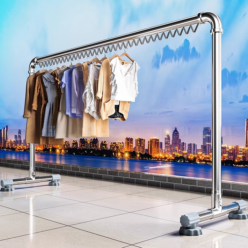 创意折叠衣帽架落地家用耐用挂衣架卧室房间衣服架子晾衣服架门口