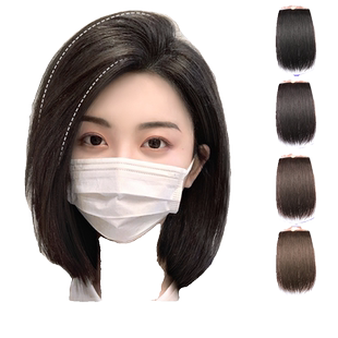 假发片女头顶高颅顶垫发片增发量全真人发丝垫发根蓬松器两侧补发