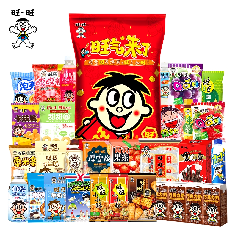 旺旺仔旺气来了零食大礼包礼物雪饼仙贝年货礼盒春节置办新年送礼