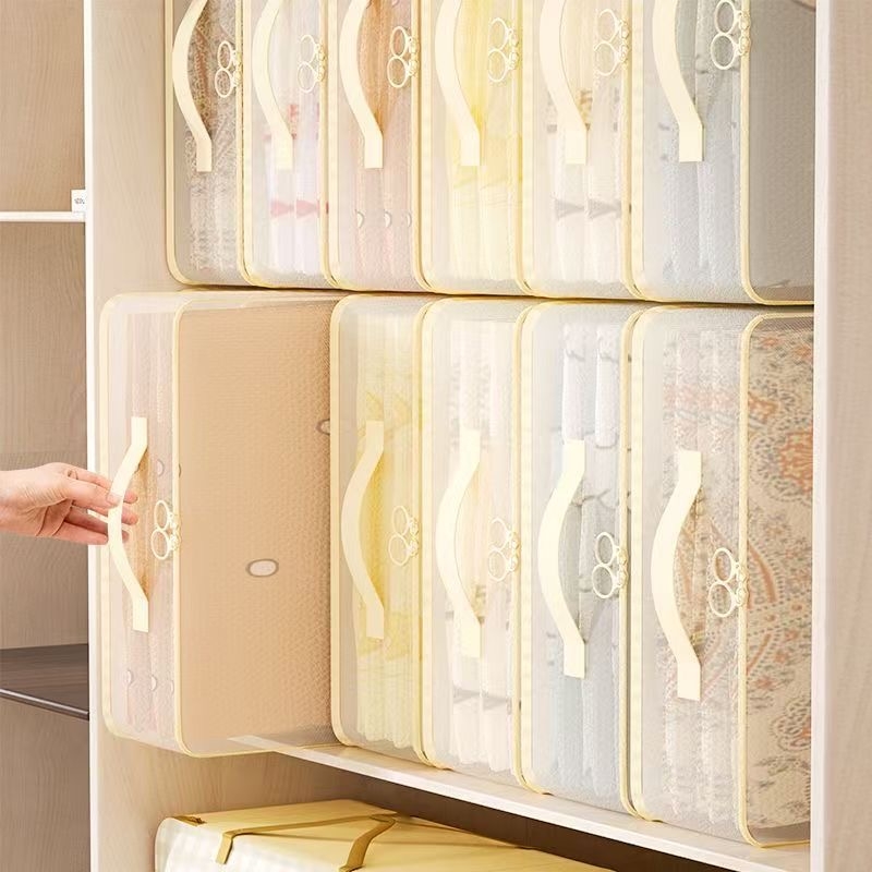 床单被罩收纳防尘袋四件套收纳透明收纳袋换季衣服整理抽屉收纳箱