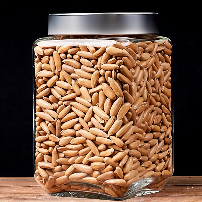 手剥巴西松子阿富汗新货500g大颗粒零食坚果旗舰店小包装罐装原味