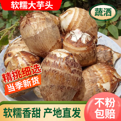 正宗牛奶芋头新鲜现挖小毛软糯香滑农产品芋艿新鲜蔬菜大果小香芋